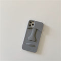 Compatible with Apple , Fun cartoon stone mobile phone case