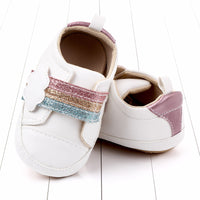 Rubber sole cartoon toddler shoes