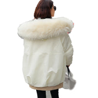 White duck down jacket
