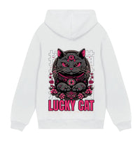 Drop Shoulder Loose Solid Color Hooded Sweatshirt