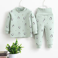 New Color Cotton Children's Thermal Underwear Set