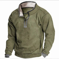 Outdoor Casual Multicolor Stand Collar Long Sleeve Sweater