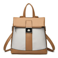 Multifunctional Womens Bag Summer-style Retro Backpack In European And American Designs