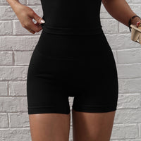Fashion Fitness Shorts High Elastic Tight Yoga Pants