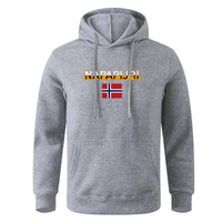Men's Pullover Hoodie Printed Sweater Casual