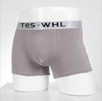 Men's elastic cotton close fitting boxer pants