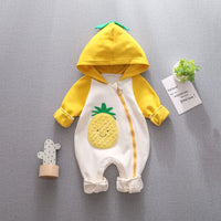 Newborn Super Cute Outing Clothes With Hood