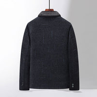 Fleece-lined Thickened Chenille Cotton-padded Coat Middle-aged And Elderly Cotton-padded Jacket Daddy Outfit Coat
