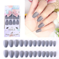Frosted manicure patch