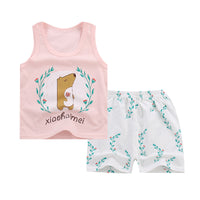 Children's cotton sleeveless vest