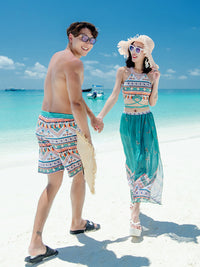 Men's New Couple Split Swimsuit