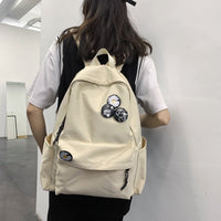 High school student bag couples backpack
