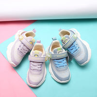 Spring Children's Flying Woven Running Sneakers
