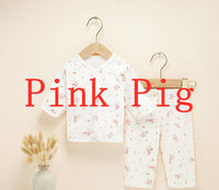 Children's Wear Spring And Autumn Baby Cotton Underwear Set