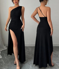 Women's Fashionable Sexy Asymmetrical Tube Dress