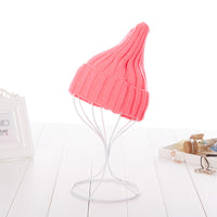 Lovers knitted hat candy color