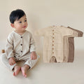 Spring New Clothes Boys And Girls' Waffle Cardigan Coat
