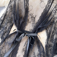 Fashion Women's Mesh Lace Nightdress Cardigan