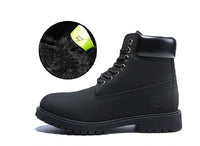 Men's Matte Leather Martin Boots Outdoor High Top Tooling Shoes