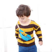 Children's striped sweater