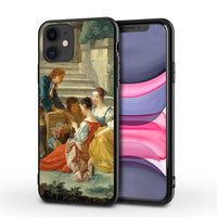 Oil painting angel baby phone case