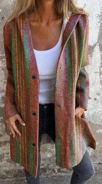 Cardigan Sweater Coat Knitted Long Loose-fitting Outerwear