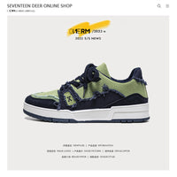 Breathable Leisure Hong Kong Style Retro Men's Shoes