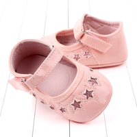 Princess shoes five-pointed star shallow mouth baby shoes