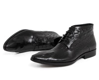High-top Alligator Leather Doc Martens For Men