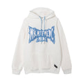 Letter Flocking Embroidered Sweater Men's Autumn And Winter