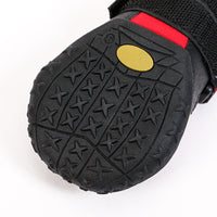 Reflective waterproof shoes for dogs