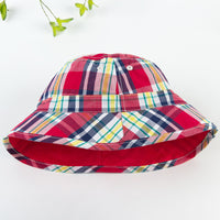 Children wear basin hat on both sides