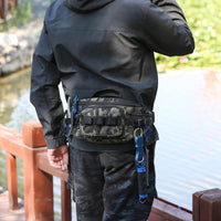 New Waist Bag Men's Multi-functional Crossbody One Shoulder Waterproof Backpack