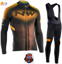 Cycling jersey long sleeve suit