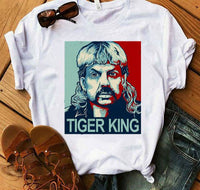 Tiger King printed T-shirt short sleeve