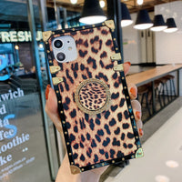 Classic Leopard Print All-inclusive TPU Soft Shell Phone Case