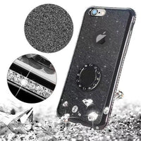 Glitter rhinestone soft shell full cover