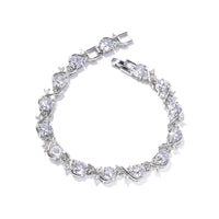 Women's Round-shaped Zircon-inlaid Bracelet