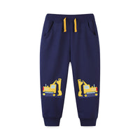 Autumn New Boys' Sweatpants Embroidered Sports Pants