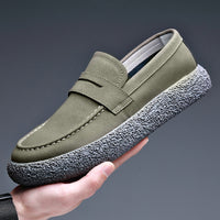 Men's Spring New Trendy All-match Casual Leather Shoes