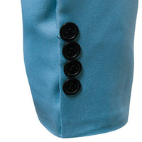 Solid Color Single Row One Button Casual Foreign Trade Men's Small Suit