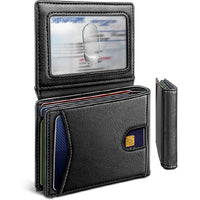 Multifunctional Anti-Theft Retro Card Holder Wallet With Multiple Card Slots For Men