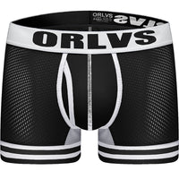 Men's Boxer Shorts Low-Waist Elastic Hip-Lift Boxer Briefs