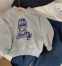 Spring And Autumn Artificial Color Cotton Children's Sweater