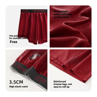 Solid Color Men's Boxers Boxer Briefs