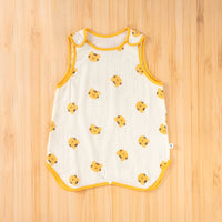 Baby Climb Cotton Gauze Sleeping Bag Sleeveless Vest