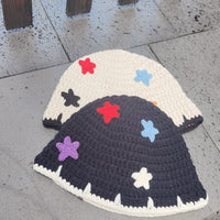 Dopamine XINGX Handmade Crochet Cotton Bucket Hat