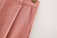Temperament Ladies Suit Jacket High Waist Work Pants