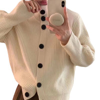 Sweater Idle Style Temperament Knitted Top