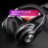 Private Mode 5.0 Folding Wireless Stereo Headphones